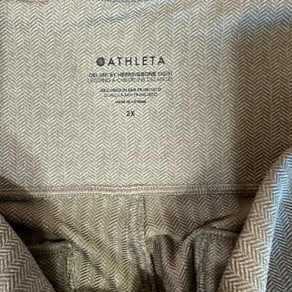 Athleta Delancey Herringbone Tight Bluff Gray - Picture 11 of 12